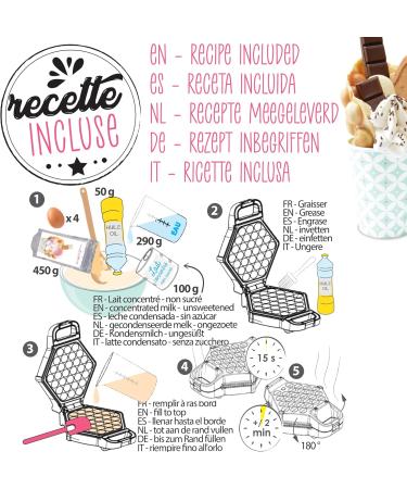 ScrapCooking Bubble Waffles Mix Alimentaire pour Pr parer des Gaufres Bulles de Hong Kong Maison P tisserie Fabriqu e en France 450g 450 g (Lot de 1) - Buy Online on GoSupps.com