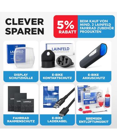 Lainfeld Contact Protection Cover for Bosch E-Bike | 2 Set Red | Waterproof Charging Cable PIN Cover | E-Bike Battery Accessories  - Buy Online on GoSupps.com