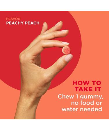 OLLY Probiotic Peachy Peach - 30 Gummies | Digestive Health & Wellness - Buy Online on GoSupps.com