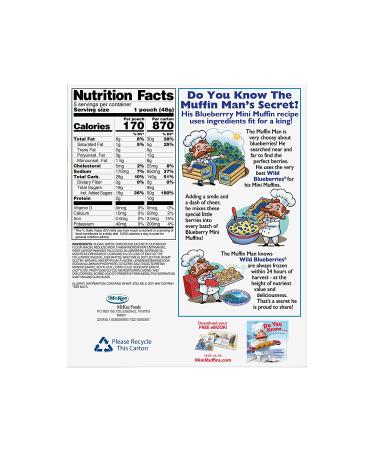 Little Debbie Blueberry Mini Muffins - Baked with Real Blueberries - 8 Boxes - Buy Online on GoSupps.com