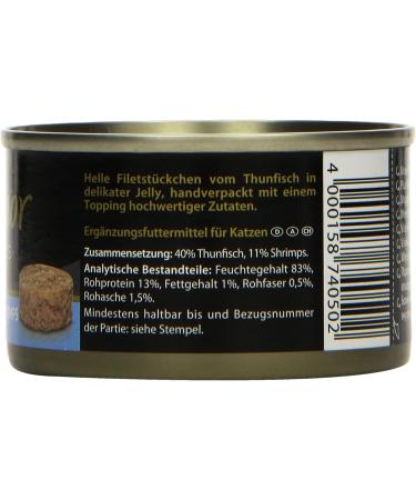 Miamor Fine Fillets Tuna & Shrimps - Premium Pet Food 24x100g | International Shipping Available - Buy Online on GoSupps.com