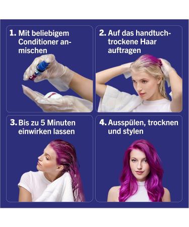  LIVE Schwarzkopf Live Color Drops Orchid Purple (30ml) Dosable Color Drops for a Custom Look Dye Mix with Conditioner Temporary Hair Dye Lasts Up to 12 Washes - Buy Online on GoSupps.com