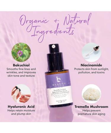 Bakuchiol Plant-Based Anti Aging Serum with Hyaluronic Acid & Niacinamide - 1 Fl Oz - Buy Online on GoSupps.com