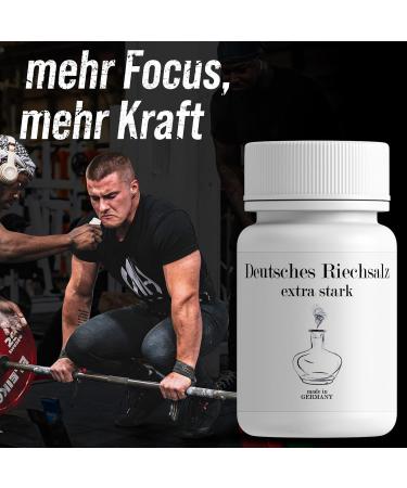 German Smelling Salt Extra Strong Ideal for Strongman - Ammonia - 40ml - Buy Online on GoSupps.com