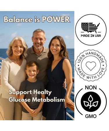 Blood Sugar Botanical Balance Cream Daily Vitality & Routine Wellness | Berberine Cinnamon Bark Alpha Lipoic Acid Chromium Magnesium | Blood Sugar 4 oz King & Queen Wellness - Buy Online on GoSupps.com