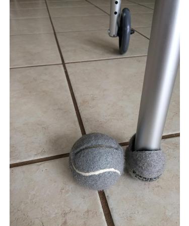 Furniture Footies Smaller PreCut Walker Tennis Ball Glides Heavy Duty Long Lasting Furniture Leg Floor Protection Walker Accessories for Hard Floor Surfaces 2.4 Inch (Grey) -One Pair Grey 2.4 Inch (Pack of 2) - Buy Online on GoSupps.com