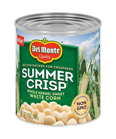 Del Monte Summer Crisp White Corn 11 oz. Can - Fresh and Delicious - Buy Online on GoSupps.com