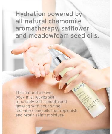 Kerstin Florian Chamomile Body Spray - Lightweight Moisturizing Dry Oil Mist for Men & Women | Non-Greasy Full Body Hydration (3.4 fl oz) - International Shipping Available - Buy Online on GoSupps.com