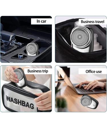 Mini Portable Electric Shaver for Men | USB Rechargeable LCD Screen | 2024 Pocket Size Razor for Home Car & Travel - Buy Online on GoSupps.com