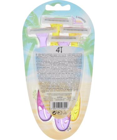 BIC Miss Soleil Women's Disposable Razors - 3 x 4 Pack with Vitamin E for a Gentle Shave | Special Edition - Buy Online on GoSupps.com