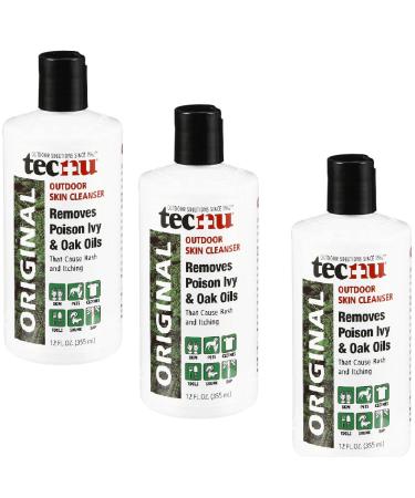Tecnu Original Outdoor Skin Cleanser - 12 oz, Pack of 3
