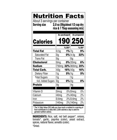 Near East Spanish Rice Pilaf 6.75 oz - Authentic Mediterranean Flavor | Easy to Prepare - Buy Online on GoSupps.com