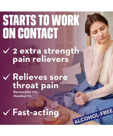 Mucinex InstaSoothe Sore Throat Spray - Fast Pain Relief, Soothing Cherry Flavor - 3.8 Fl Oz - Buy Online on GoSupps.com