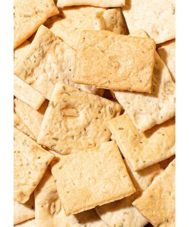 KoRo - Organic Cracker Rosmarin 500g - Knackiges Geb ck auf Weizenbasis - Mit w rziger Rosmarinnote - Perfekt zu Wein Aperitiv oder K se - Buy Online on GoSupps.com