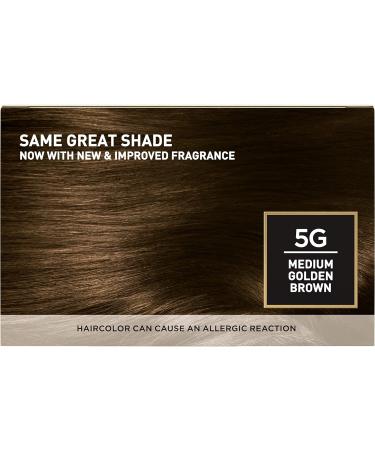 L'Oreal Paris Superior Preference 5G Medium Golden Brown Hair Color - Fade-Defying, Shine-Enhancing, Permanent Dye (1 Pack) - Buy Online on GoSupps.com