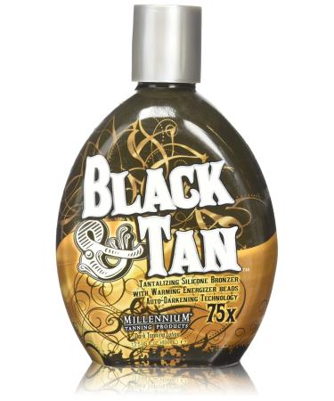 Black & Tan 75x Indoor Tanning Bed Bronzer 13.5OZ