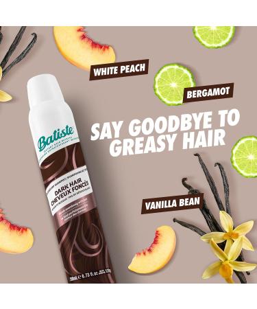 Batiste Dark Dry Shampoo Spray Value Pack For Dark & Deep Brown Hair Refresh Hair And Absorb Oil Between Washes Waterless Shampoo For Added Hair Texture And Body 350 mL Dark Hair 350 g (Pack of 1) - Buy Online on GoSupps.com
