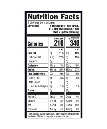 Taco Bell Cheesy Double Decker Taco Dinner Kit - 13.86 oz Box (Pack of 10) - Buy Online on GoSupps.com