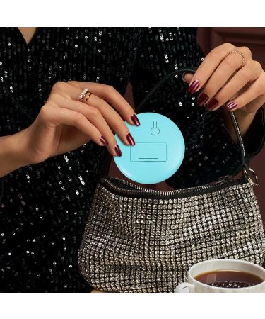 Mirror Led Compact Green Wallets for Women Green Purse Round Purse Ladies Purses Women s Purses Green Mini Purse Womens Purse Ladies Wallet Desktop Handbag Travel Plastic - Buy Online on GoSupps.com