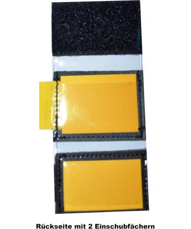 Josi.li Protective Cover for Berlin Dog Brand - Leather Dog Brand Bag for Collars Up to 35mm - Royal Blue 30x40mm - Buy Online on GoSupps.com