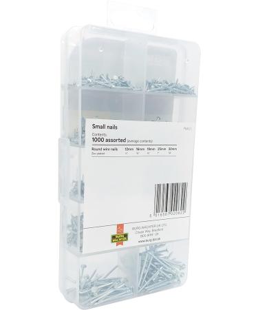 Sterling PNAIL1 Small Nails Clear Set of 1000 Pieces 1000 pieces Small Nails - Buy Online on GoSupps.com