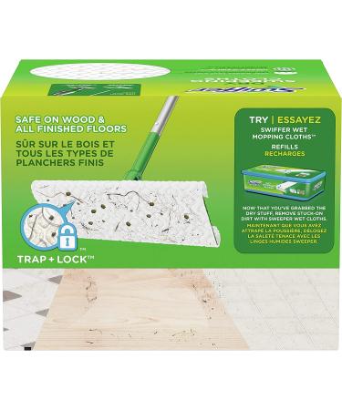 Swiffer Sweeper Dry Sweeping Pad Refills  Hardwood Floor Mop Cleaner Cloth Refill  Gain Scent  32 Count 32 Count (Pack of 1) - Buy Online on GoSupps.com