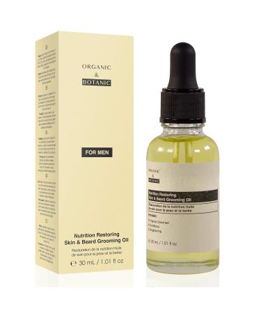 O&B Nutritional Restoring Skin & Beard Grooming Oil 15ml - Hydrate & Nourish | International Shipping Available - Buy Online on GoSupps.com