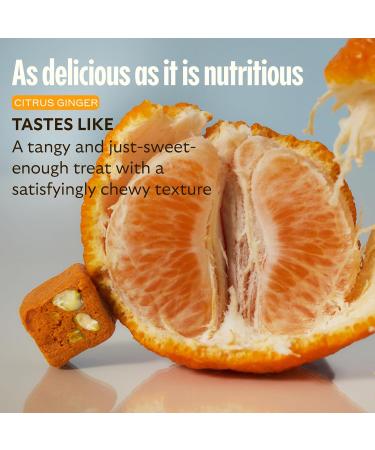 GEM Daily Bite for Women & Men, with 20+ Vitamins, Minerals, & Superfoods Like Zinc, Vitamin D, B-Complex, K, Turmeric, Fiber & Prebiotics, Beta Glucan GLP-1 Support & Immunity (Citrus Ginger,7 count) 7 Count (Pack of 1) - Buy Online on GoSupps.com