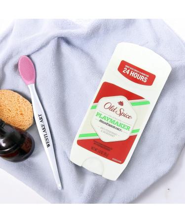 Endurance Deodorant for Men - 3 Oz Invisible Solid Antiperspirant | Pack of 5 with Nose Cleaning Brush | Long-Lasting Non-Staining Sweat Protection - Buy Online on GoSupps.com