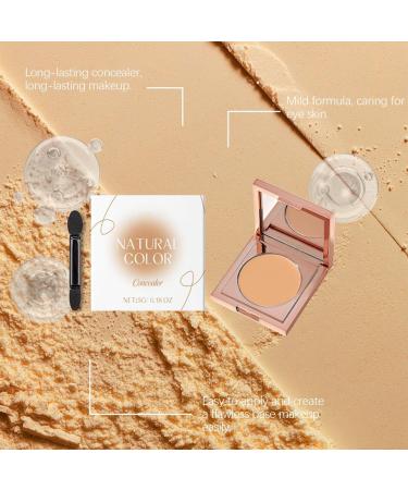  Zunishaone Under Eye Concealer - Hydrating Concealer Cream for Tired Eyes | Lightweight Makeup Coverage Natural Skin Tone for Women Ideal Beauty Gift for Girlfriend - Buy Online on GoSupps.com