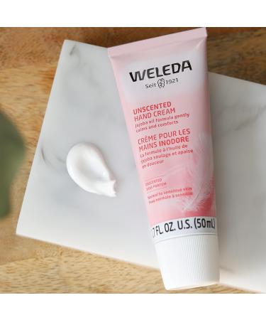 Weleda Unscented Hand Cream 1.7 oz Plant-Based Moisturizer with Jojoba Borage & Coconut Oils for Soft Hands Buy Internationally - Buy Online on GoSupps.com