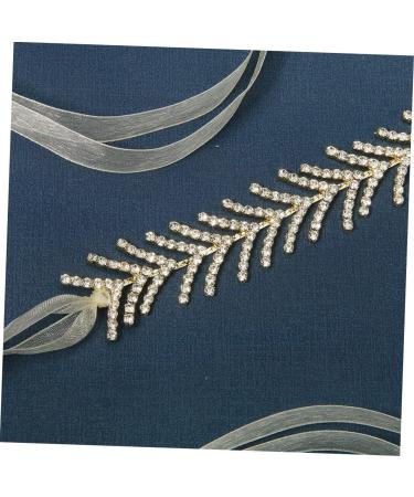 ifundom Accessories Rhinestone Headband Delicate Hairband wedding headband Girl Haircut Decor flower girl hair accessory wedding headpiece for bride accessories Fashion Metal Headband - Buy Online on GoSupps.com