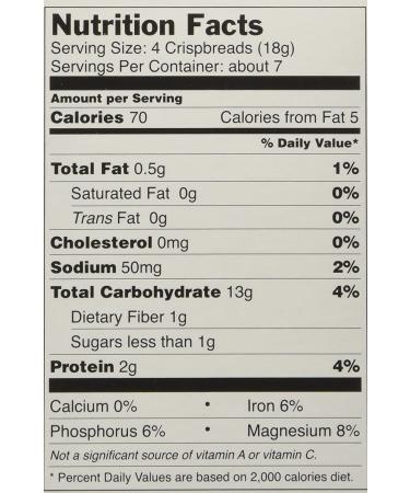 Packs a Crunch: Le Pain Buckwheat Crispbread 4.41 oz (Pack of 6) - Buy Online on GoSupps.com