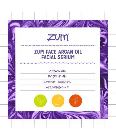 Zum Face Argan Oil Facial Serum - Nourishing & Hydrating - 0.5 fl oz - Buy Online on GoSupps.com