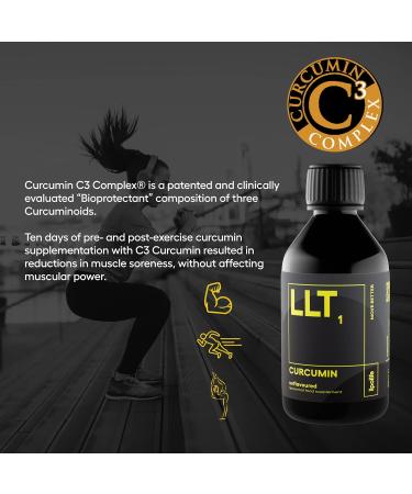 lipolife LLT1 Liposomal Curcumin C3 Complex 240ml | 95% Curcuminoids | Advanced Nutrient Delivery - Buy Online on GoSupps.com