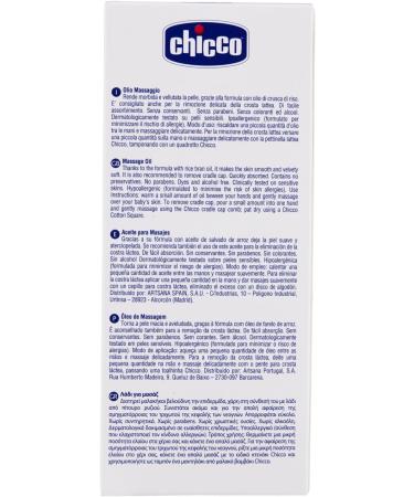 Chicco Baby Moments Massage Oil 200 ml - Gentle & Nourishing for Babies 0M - Buy Online on GoSupps.com