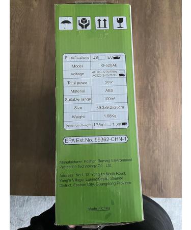 Fethfire 4000V Electric Fly Trap with Remote Control - 20W Mosquito Trap for Kitchen Living Room & Office - Effective up to 100 m - Includes 2 Replacement Lamps - Buy Online on GoSupps.com