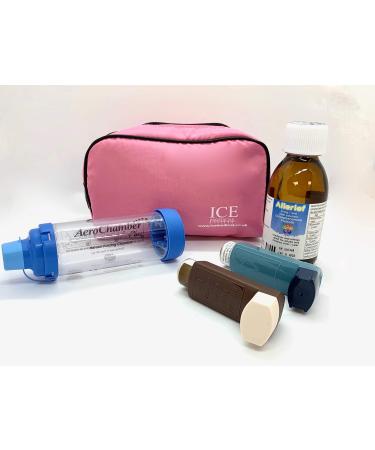 ICE Medical Inhaler Bag - Medium (Pink)