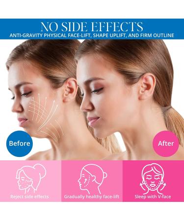 Double Chin Reducer & V Line Shaping Face Lift Tape | Silicone Chin Strap for Slimmer Face & Tighter Skin - Buy Online on GoSupps.com
