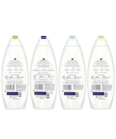 Dove Mixed Body Wash Pack - Nourishing Cleanser for Soft Skin, 4 Count - Buy Online on GoSupps.com