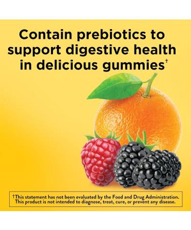 Nature Made Kids First Fiber Gummies - Digestive Health Support - 60 Gummies - Buy Online on GoSupps.com