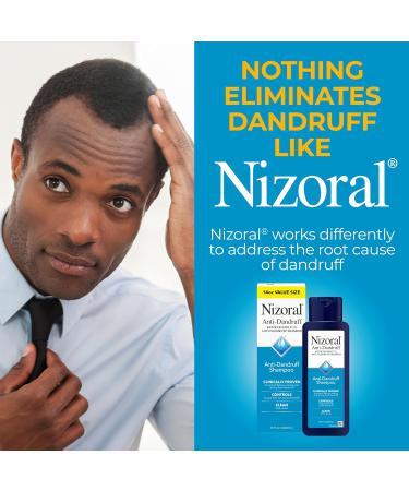 Nizoral Anti-Dandruff Shampoo 1% Ketoconazole Fresh Scent 14 fl oz - Effective Dandruff Treatment - Buy Online on GoSupps.com