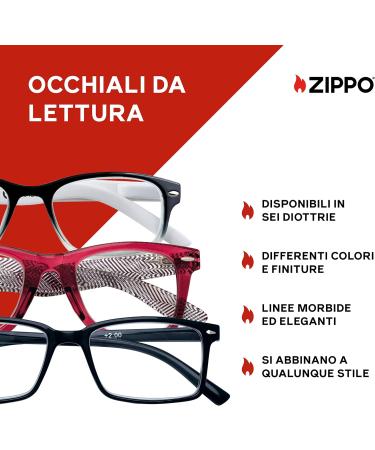 Buy Zippo Reading Glasses 2.00 - Stylish & Durable 31Z-B20-RDE200 | International Shipping Available - Buy Online on GoSupps.com