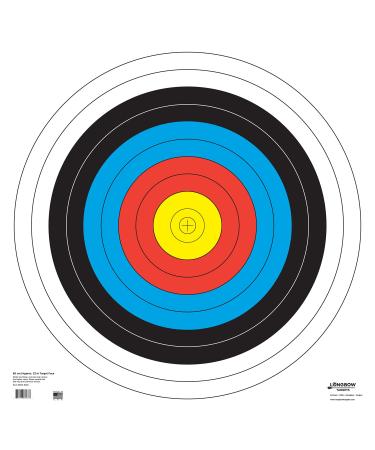 Archery 40cm & 80cm Targets by Longbow 15 pack (80cm) Folded 80cm Archery Paper
