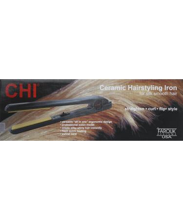 CHI Ceramic Flat Iron GF1001 - Unisex Hair Straightener for Effortless Styling | International Shipping Available - Buy Online on GoSupps.com