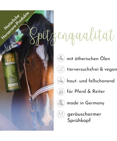 Florage Equitan Insect Spray 10L Canister | Natural Essential Oil Protection for Horses & Riders | Vegan Effective Against Flies Mosquitoes Ticks - Buy Online on GoSupps.com