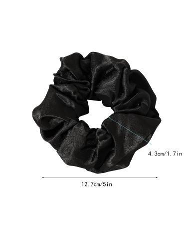 4 Mixed Big Scrunchies - Neutral Hair Ties for Thick Hair | Cute Elastic Ponytail Holders for Women & Girls - Buy Online on GoSupps.com