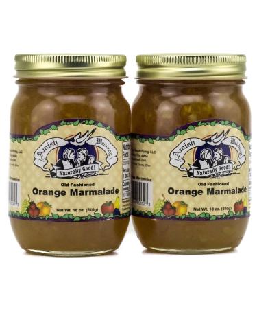 Amish Wedding Orange Marmalade 18oz (Pack of 2)