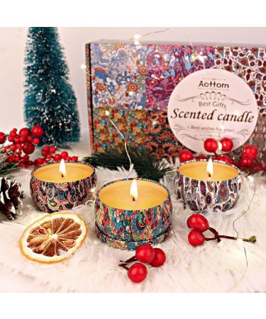 Fragrance Candles Gift Set - 8 Natural Soy Wax Aromatherapy Candles for Women | Perfect for Birthdays Valentine's Day & Mother's Day | Ideal for Garden Bath & Yoga - Buy Online on GoSupps.com