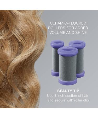 INFINITIPRO BY CONAIR Ceramic Flocked Hot Roller Set - 20 Hair Rollers with Cord Reel - Buy Online on GoSupps.com